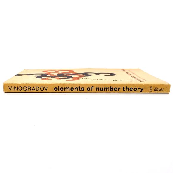 Elements of Number Theory I. M. Vinogradov 1st English Translation PB Vintage - Picture 3 of 4